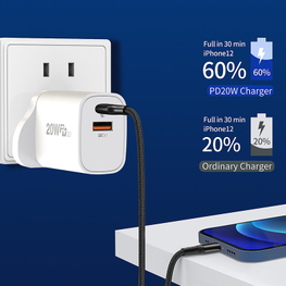 20 واط 2ports PD شاحن A2008-02